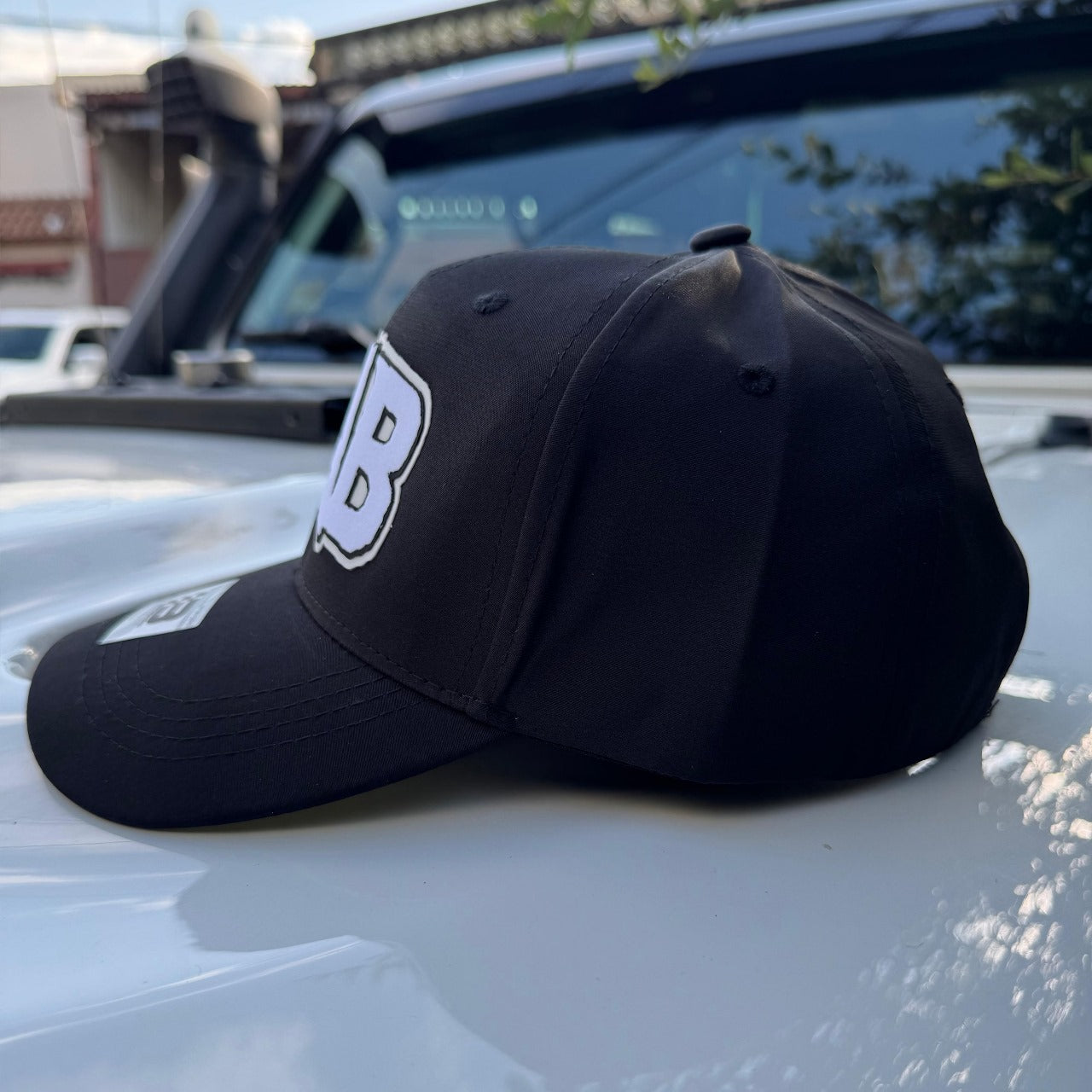 Gorra WAB Negra Logo Blanco