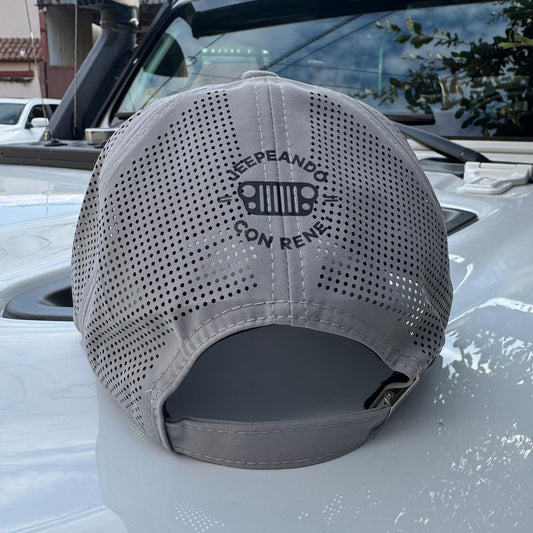 Gorra WAB Gris Logo Negro